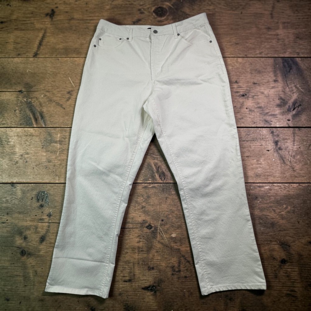 Frye White Straight Leg Women’s Jeans